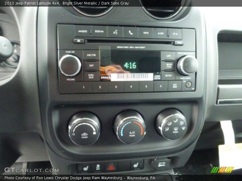 Bright Silver Metallic / Dark Slate Gray 2013 Jeep Patriot Latitude 4x4