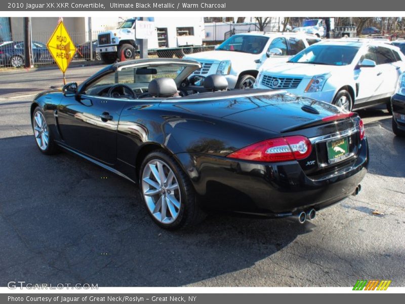 Ultimate Black Metallic / Warm Charcoal 2010 Jaguar XK XKR Convertible