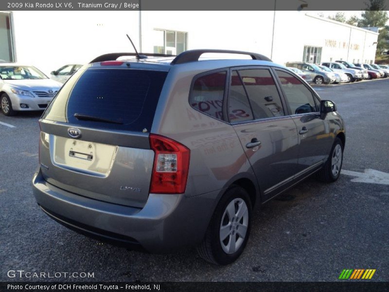 Titanium Gray / Beige 2009 Kia Rondo LX V6