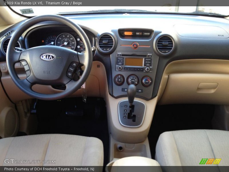Titanium Gray / Beige 2009 Kia Rondo LX V6