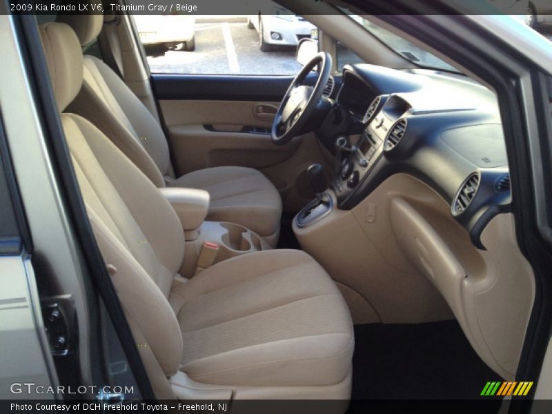Titanium Gray / Beige 2009 Kia Rondo LX V6