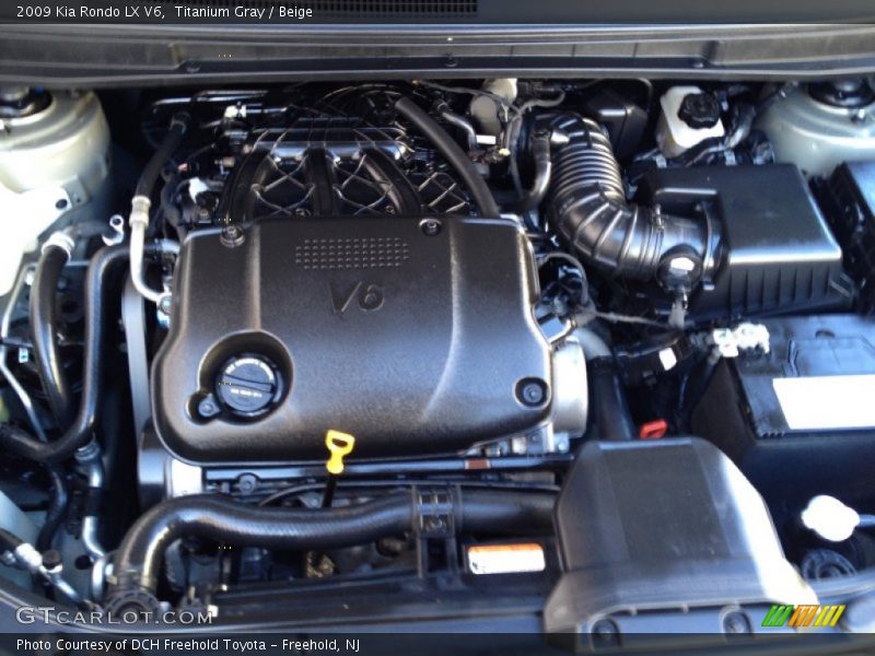 Titanium Gray / Beige 2009 Kia Rondo LX V6