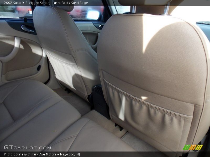 Laser Red / Sand Beige 2002 Saab 9-3 Viggen Sedan