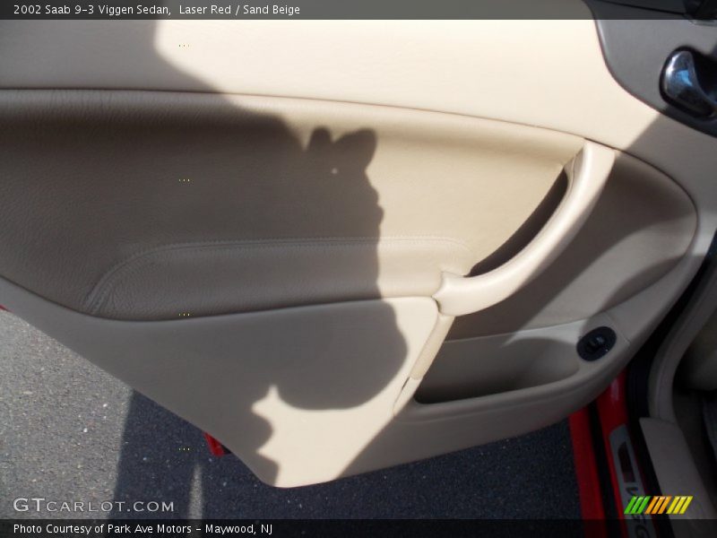 Laser Red / Sand Beige 2002 Saab 9-3 Viggen Sedan