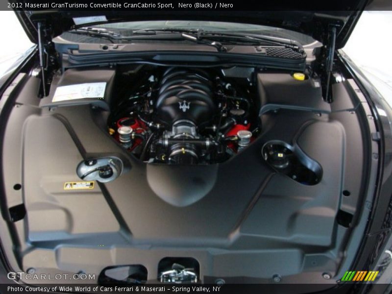  2012 GranTurismo Convertible GranCabrio Sport Engine - 4.7 Liter DOHC 32-Valve VVT V8