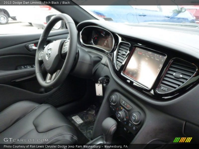 Pitch Black / Black 2013 Dodge Dart Limited