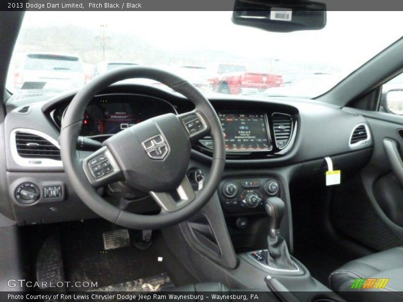 Pitch Black / Black 2013 Dodge Dart Limited