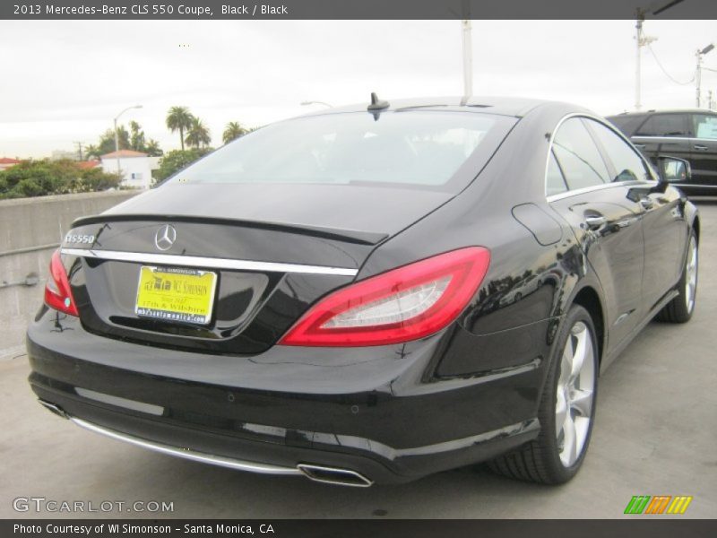 Black / Black 2013 Mercedes-Benz CLS 550 Coupe