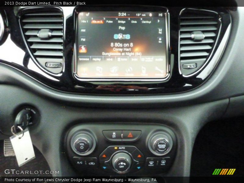 Pitch Black / Black 2013 Dodge Dart Limited