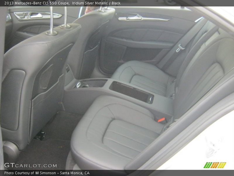 Iridium Silver Metallic / Black 2013 Mercedes-Benz CLS 550 Coupe