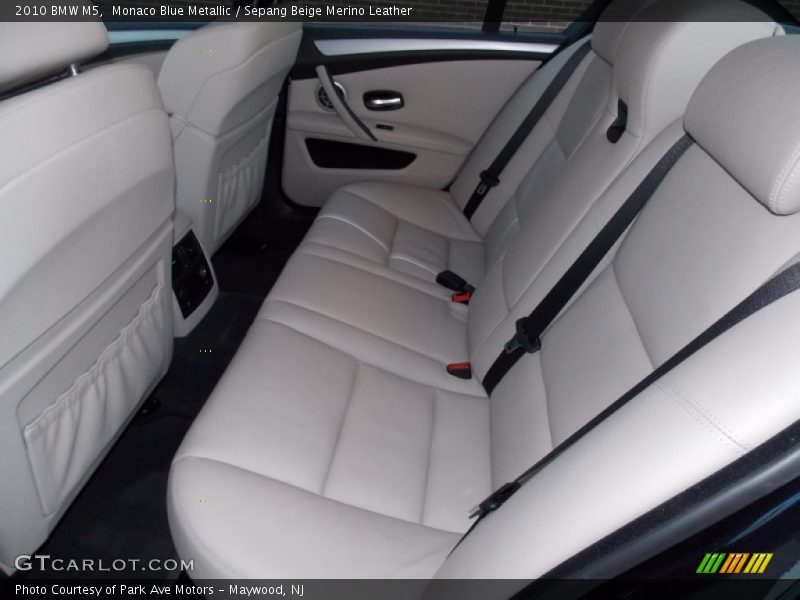 Rear Seat of 2010 M5 