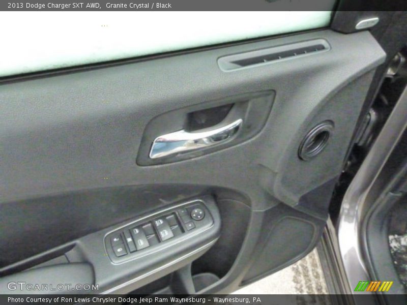 Granite Crystal / Black 2013 Dodge Charger SXT AWD