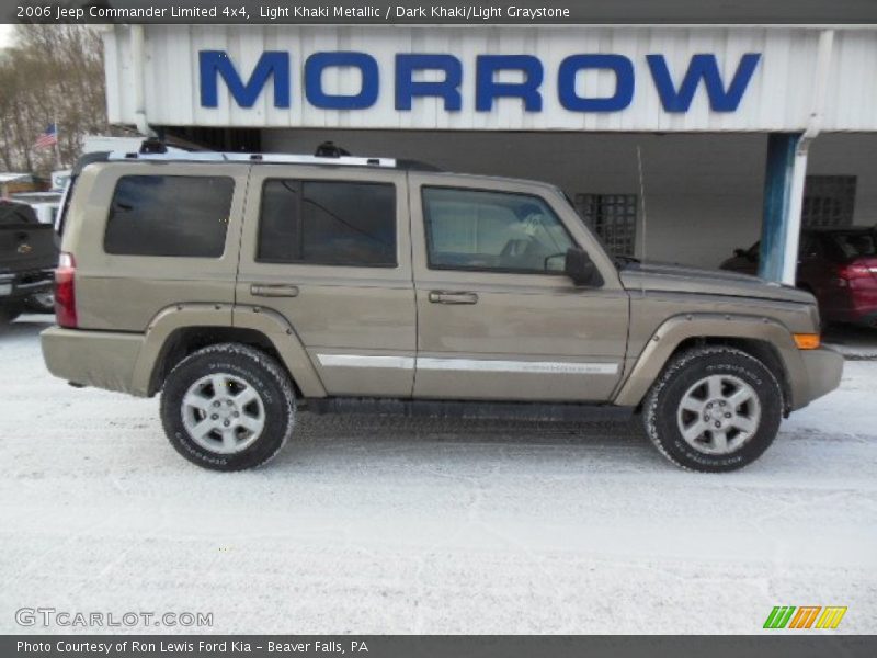 Light Khaki Metallic / Dark Khaki/Light Graystone 2006 Jeep Commander Limited 4x4