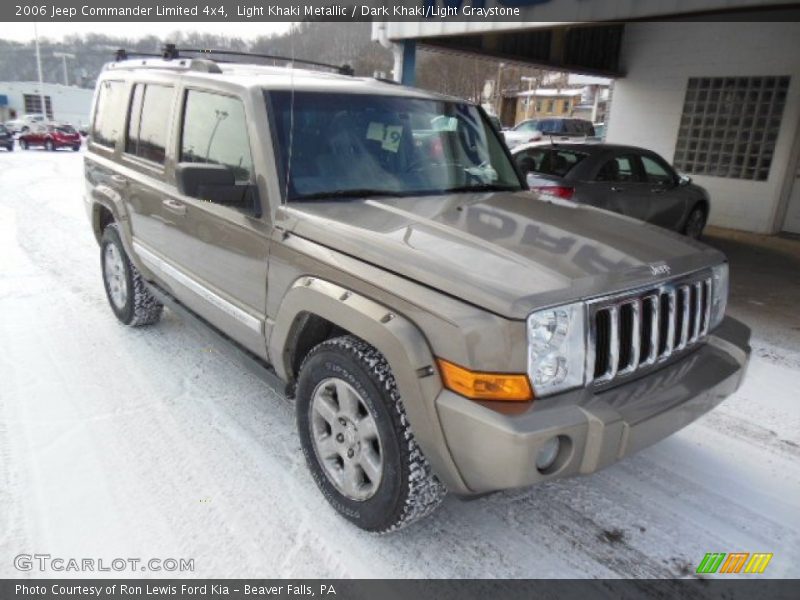 Light Khaki Metallic / Dark Khaki/Light Graystone 2006 Jeep Commander Limited 4x4