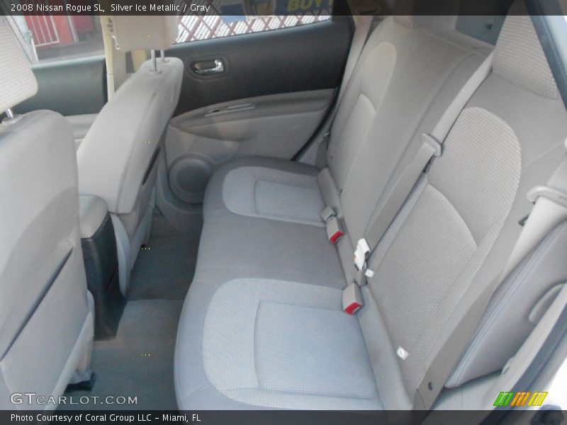 Silver Ice Metallic / Gray 2008 Nissan Rogue SL