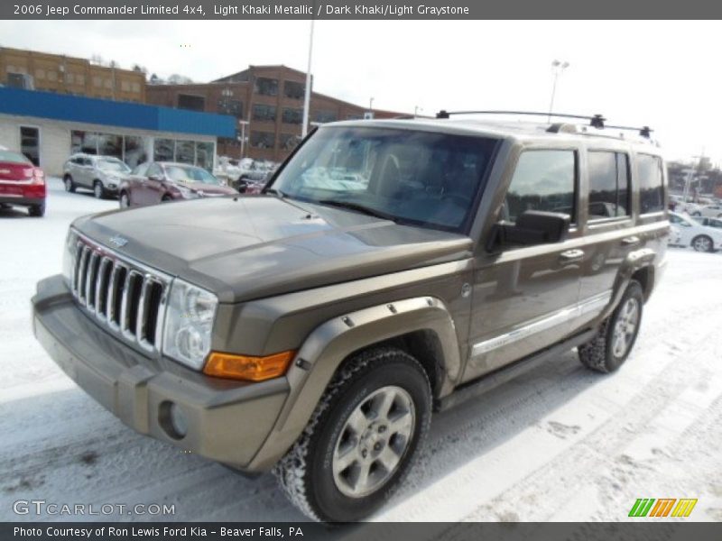 Light Khaki Metallic / Dark Khaki/Light Graystone 2006 Jeep Commander Limited 4x4