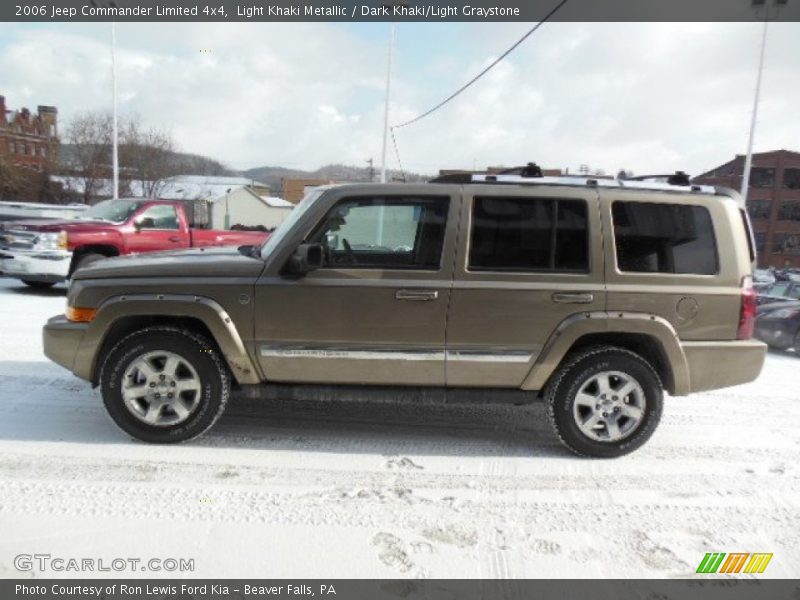 Light Khaki Metallic / Dark Khaki/Light Graystone 2006 Jeep Commander Limited 4x4