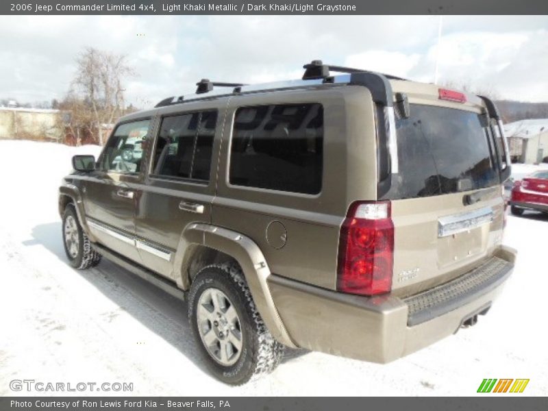 Light Khaki Metallic / Dark Khaki/Light Graystone 2006 Jeep Commander Limited 4x4