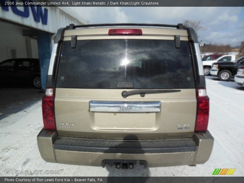 Light Khaki Metallic / Dark Khaki/Light Graystone 2006 Jeep Commander Limited 4x4