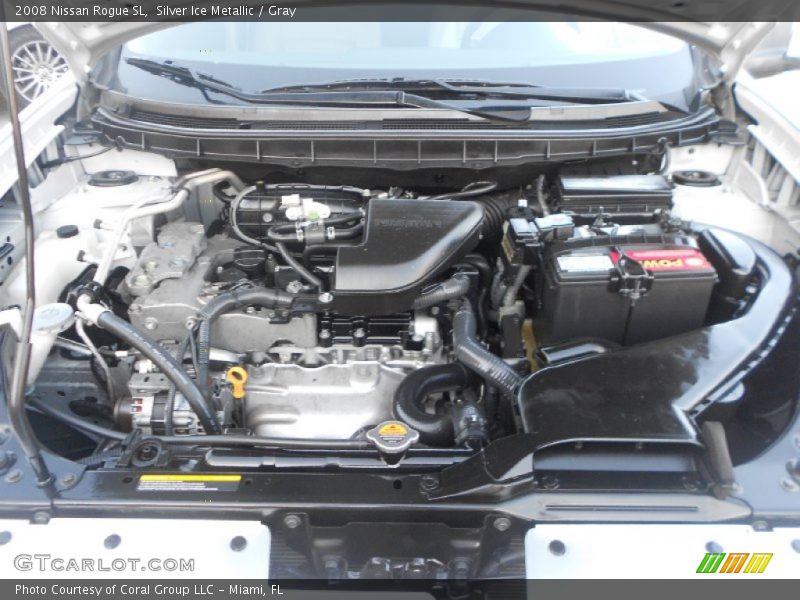Silver Ice Metallic / Gray 2008 Nissan Rogue SL
