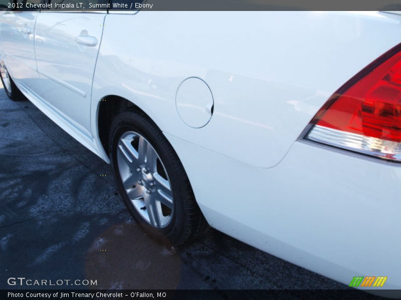 Summit White / Ebony 2012 Chevrolet Impala LT