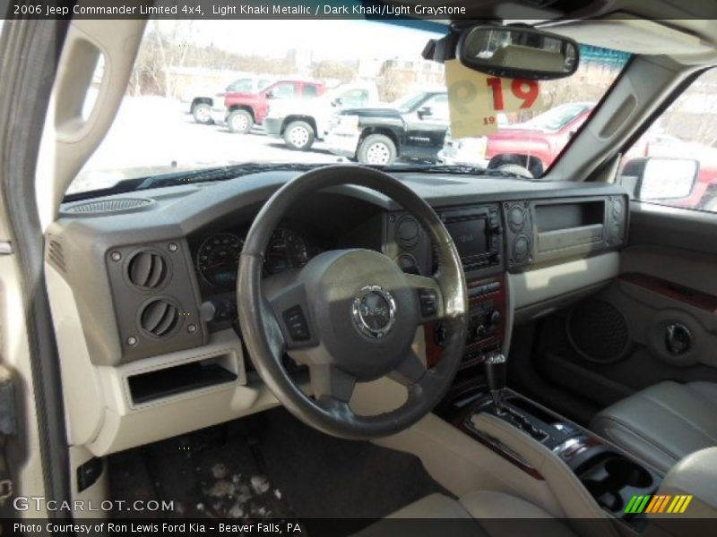 Light Khaki Metallic / Dark Khaki/Light Graystone 2006 Jeep Commander Limited 4x4