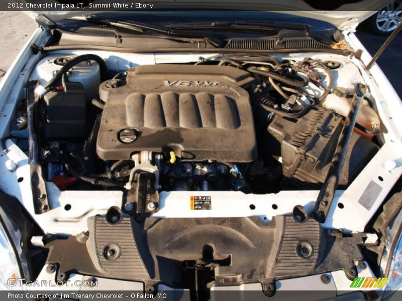 Summit White / Ebony 2012 Chevrolet Impala LT