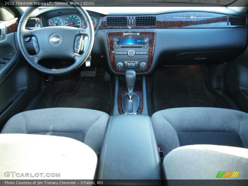 Summit White / Ebony 2012 Chevrolet Impala LT