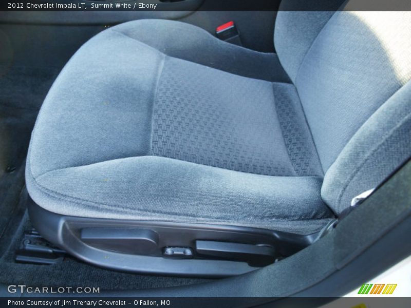 Summit White / Ebony 2012 Chevrolet Impala LT