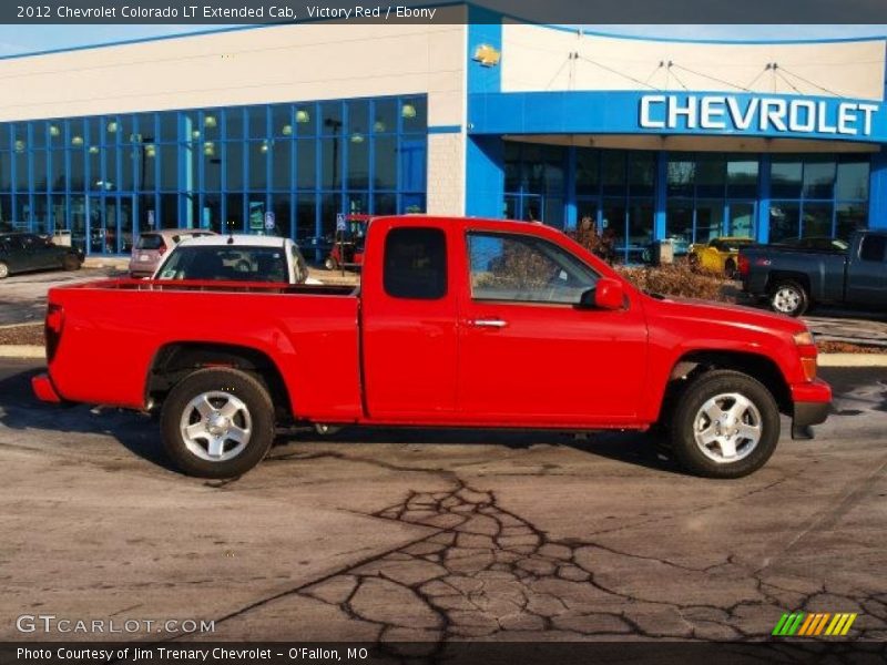 Victory Red / Ebony 2012 Chevrolet Colorado LT Extended Cab