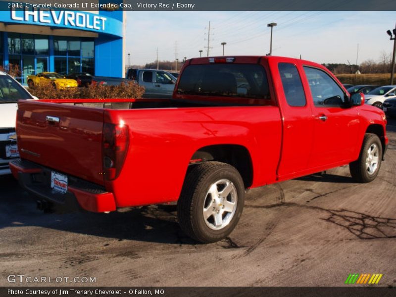 Victory Red / Ebony 2012 Chevrolet Colorado LT Extended Cab