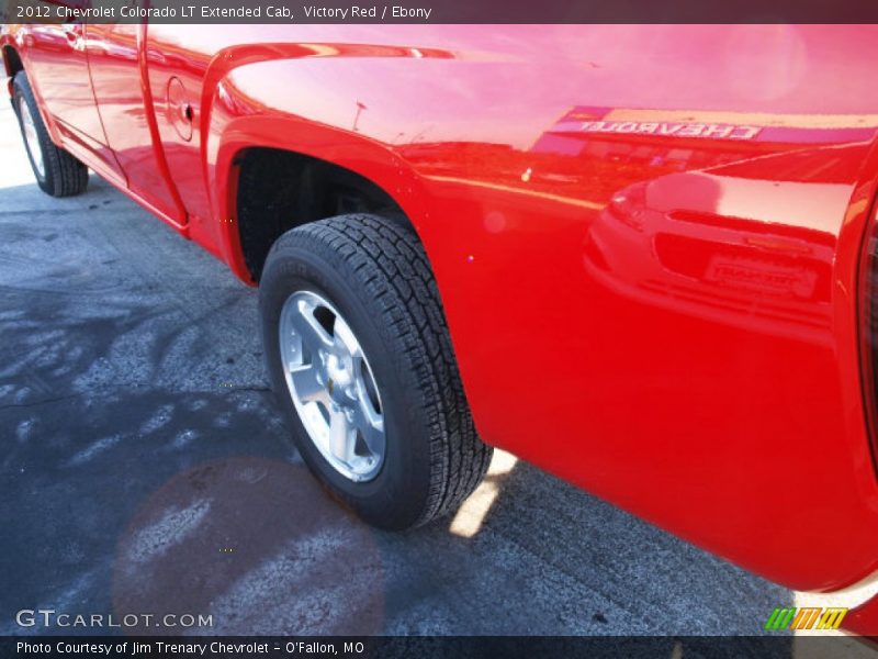 Victory Red / Ebony 2012 Chevrolet Colorado LT Extended Cab