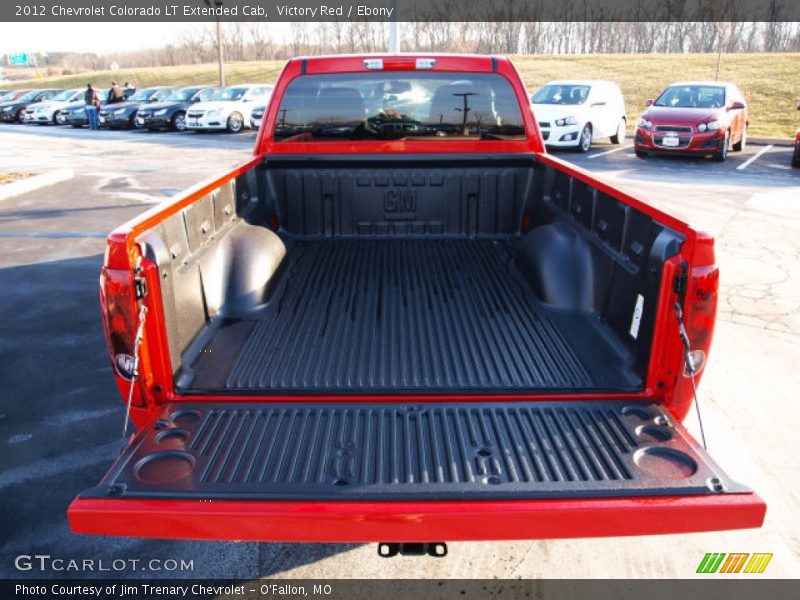 Victory Red / Ebony 2012 Chevrolet Colorado LT Extended Cab