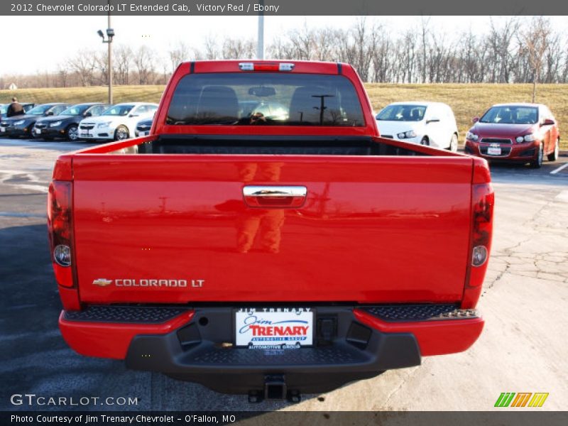 Victory Red / Ebony 2012 Chevrolet Colorado LT Extended Cab