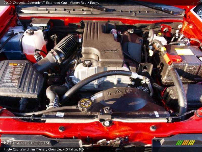 Victory Red / Ebony 2012 Chevrolet Colorado LT Extended Cab