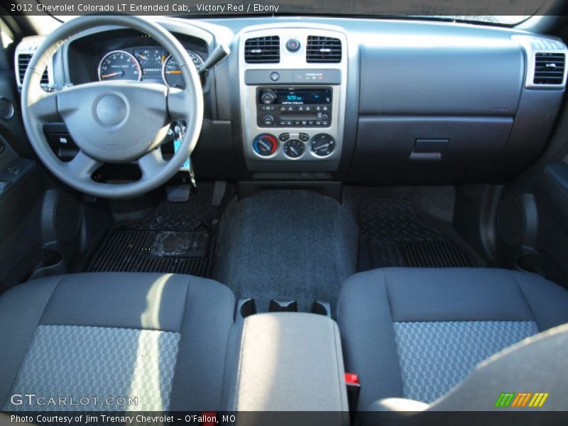 Victory Red / Ebony 2012 Chevrolet Colorado LT Extended Cab