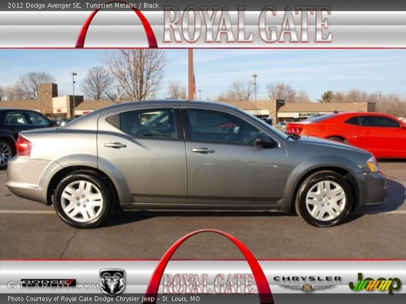 Tungsten Metallic / Black 2012 Dodge Avenger SE