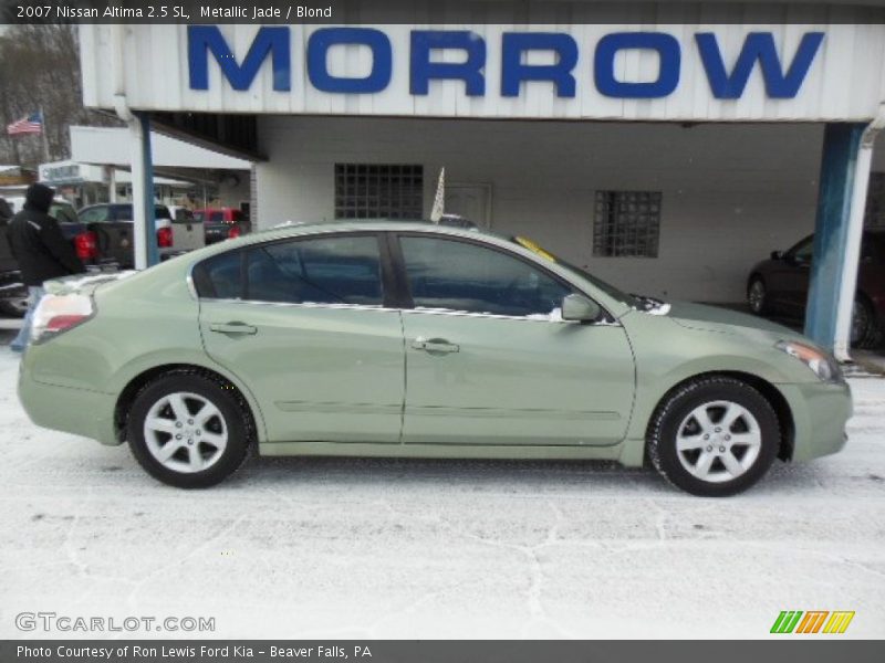 Metallic Jade / Blond 2007 Nissan Altima 2.5 SL