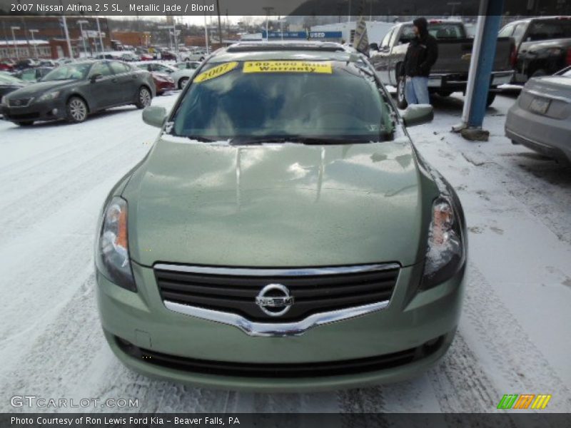 Metallic Jade / Blond 2007 Nissan Altima 2.5 SL