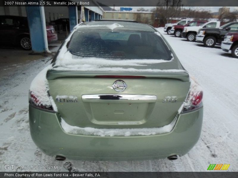 Metallic Jade / Blond 2007 Nissan Altima 2.5 SL