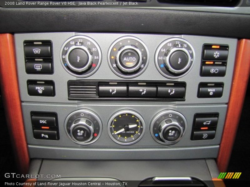 Java Black Pearlescent / Jet Black 2008 Land Rover Range Rover V8 HSE