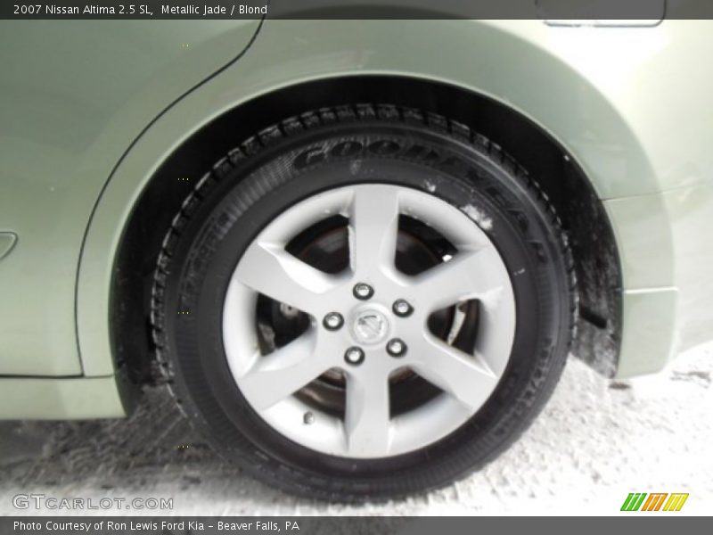 Metallic Jade / Blond 2007 Nissan Altima 2.5 SL