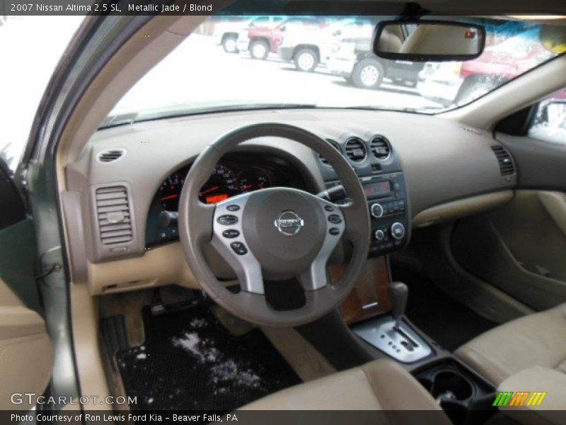 Metallic Jade / Blond 2007 Nissan Altima 2.5 SL