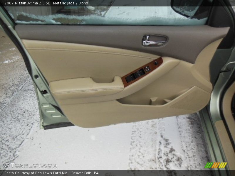 Metallic Jade / Blond 2007 Nissan Altima 2.5 SL