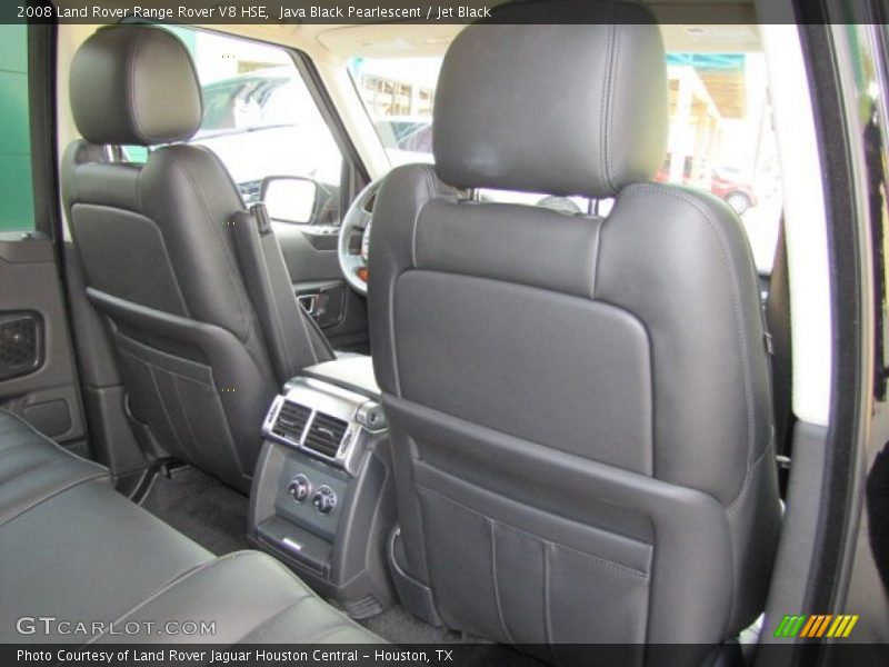 Java Black Pearlescent / Jet Black 2008 Land Rover Range Rover V8 HSE