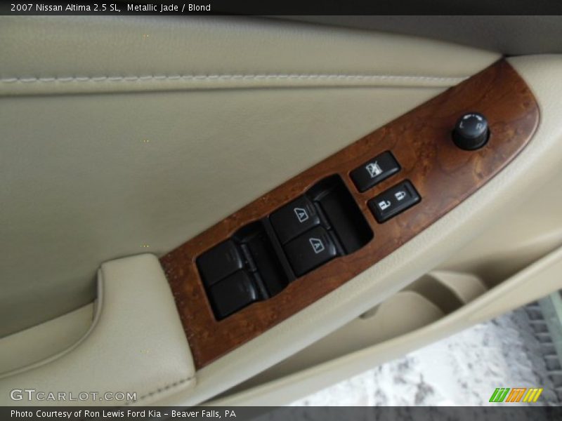 Metallic Jade / Blond 2007 Nissan Altima 2.5 SL