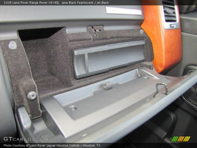 Java Black Pearlescent / Jet Black 2008 Land Rover Range Rover V8 HSE