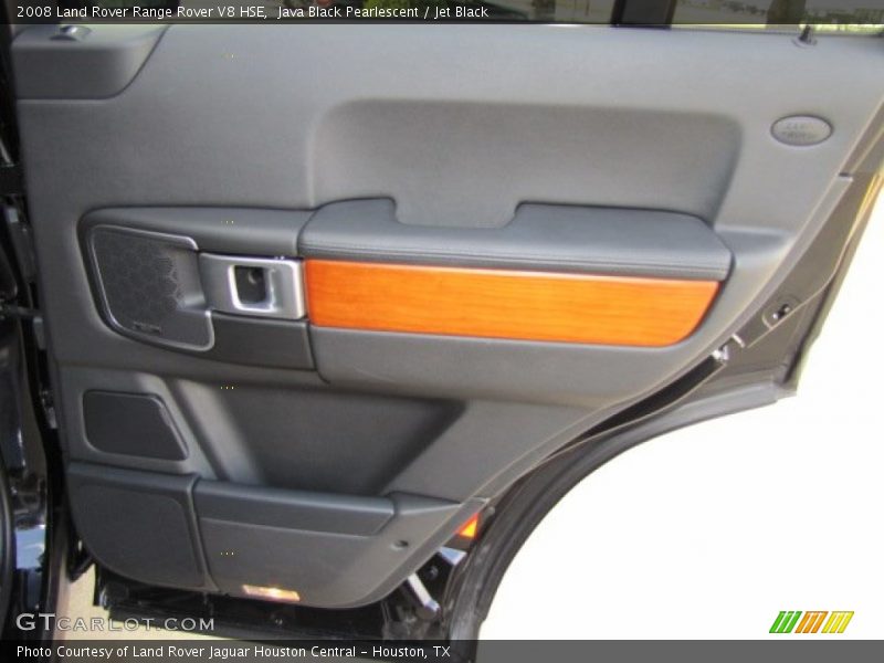 Java Black Pearlescent / Jet Black 2008 Land Rover Range Rover V8 HSE