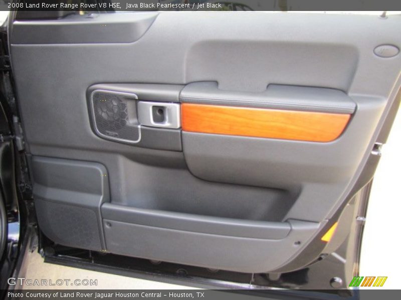 Java Black Pearlescent / Jet Black 2008 Land Rover Range Rover V8 HSE