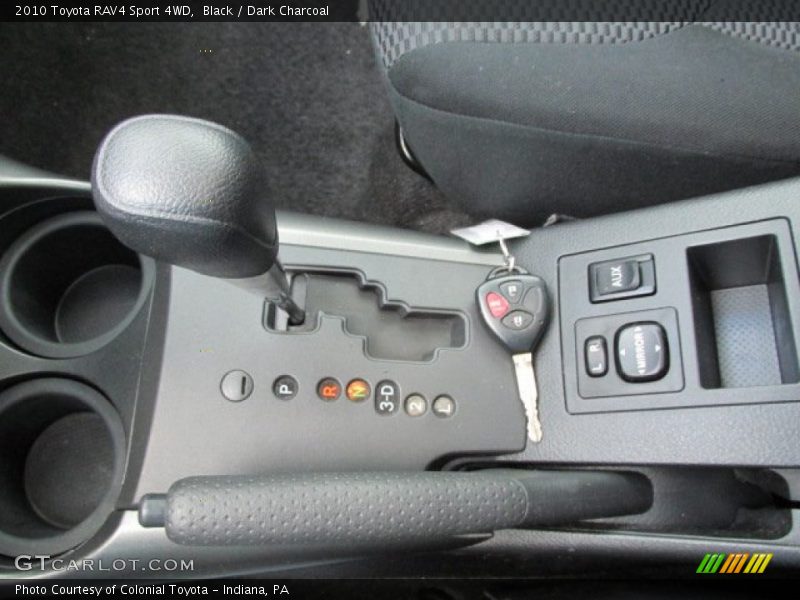 Black / Dark Charcoal 2010 Toyota RAV4 Sport 4WD